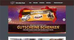 Desktop Screenshot of fahrschule-daum.de